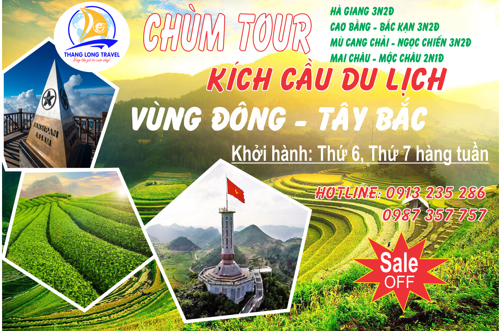 SERI TOUR KÍCH CẦU DU LỊCH ĐÔNG - TÂY BẮC